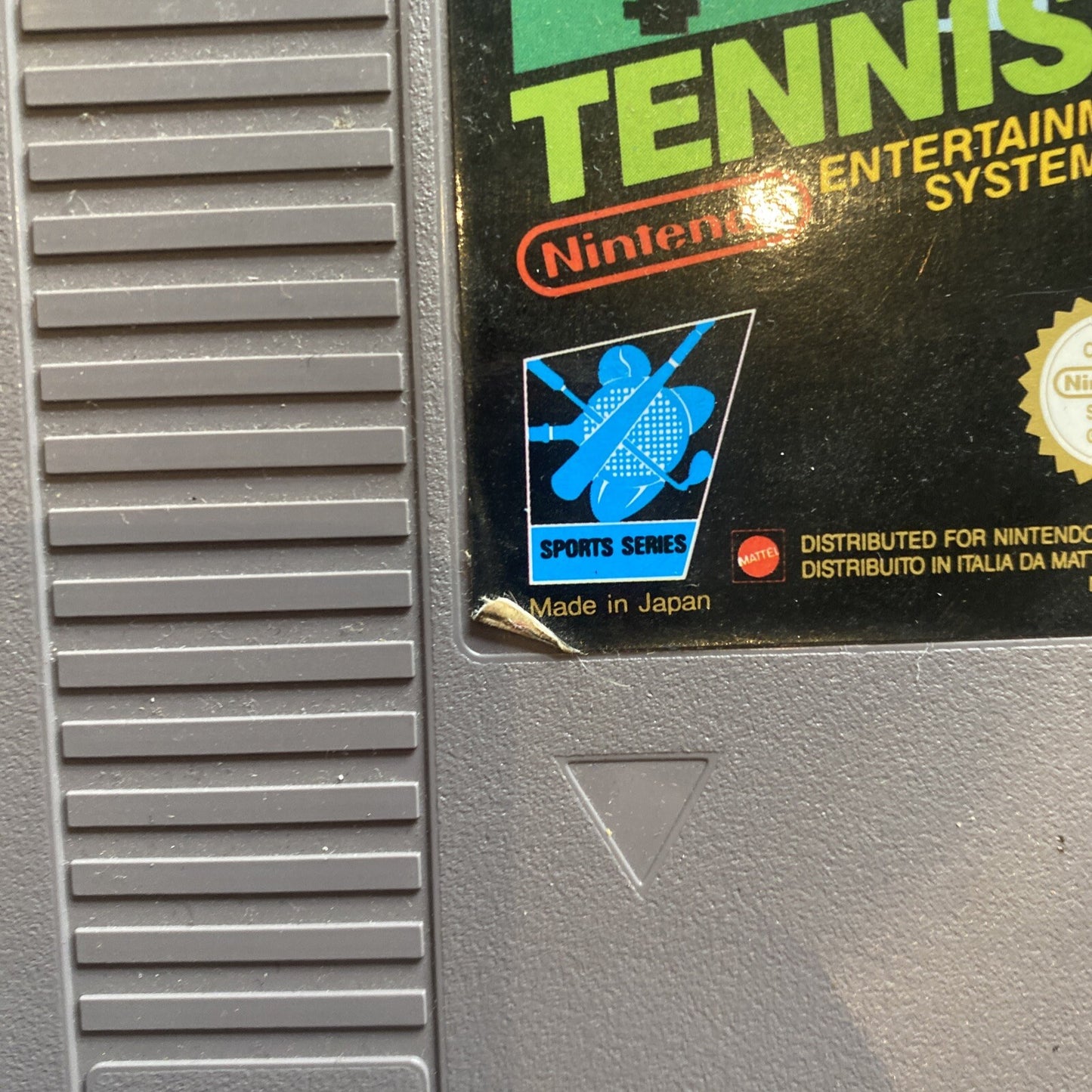 Tennis Nintendo Entertainment System NES Game • PAL Boxed Complete • Black Box