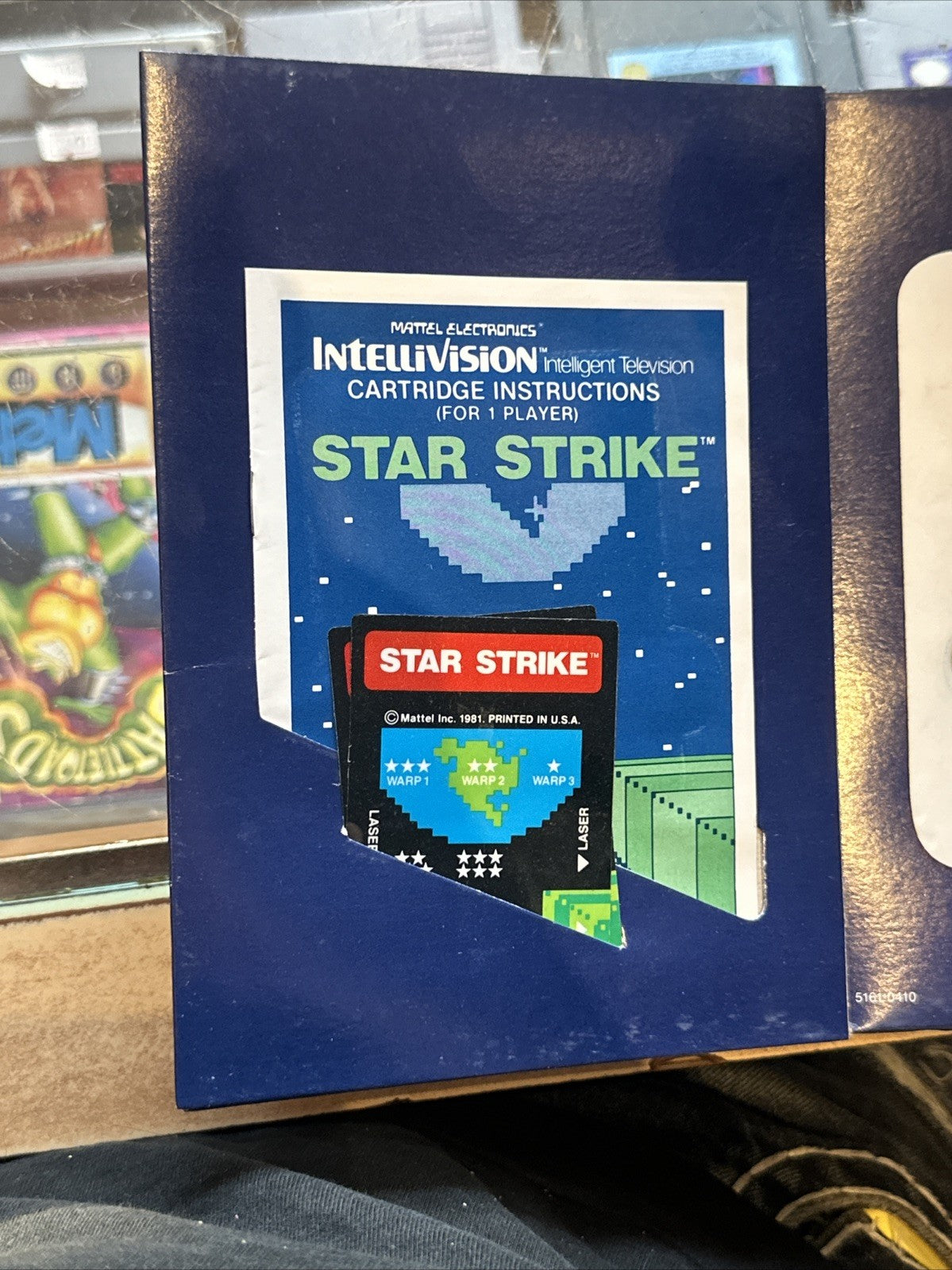 Star Strike • Mattel Intellivision Game + Manual/Overlays (1981) Boxed Complete