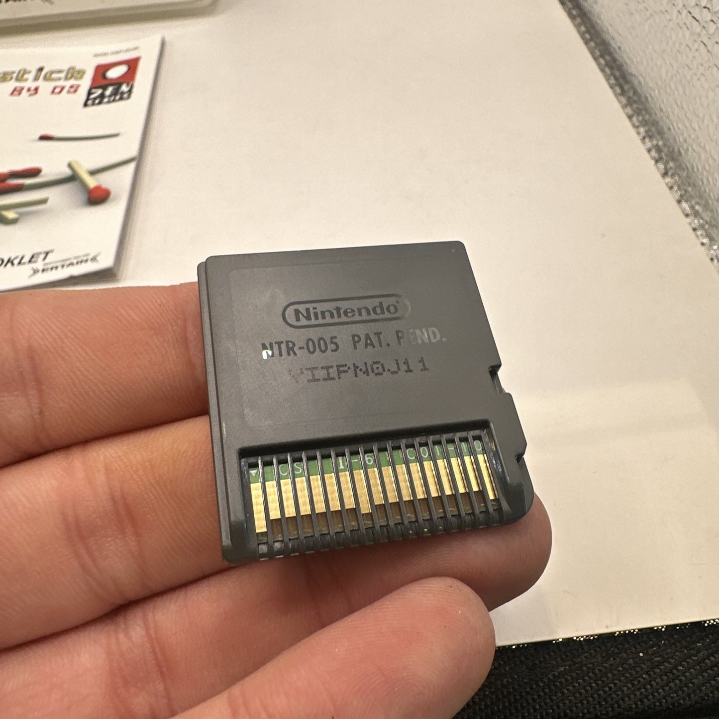 Matchstick Puzzle by DS • Nintendo DS Game + Manual (2008) Complete CIB