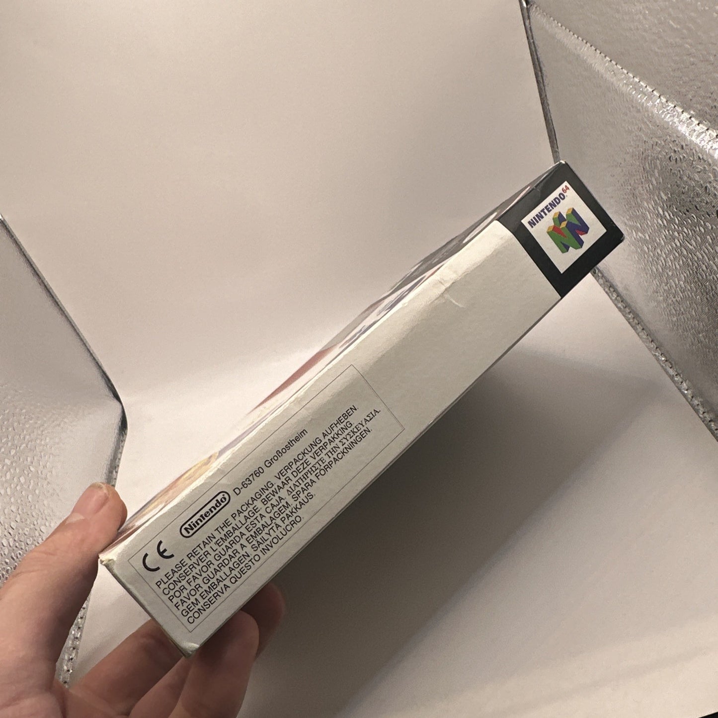 World Cup 98 • Nintendo 64 N64 Game + Box & Manual (1998) Boxed Complete • FIFA