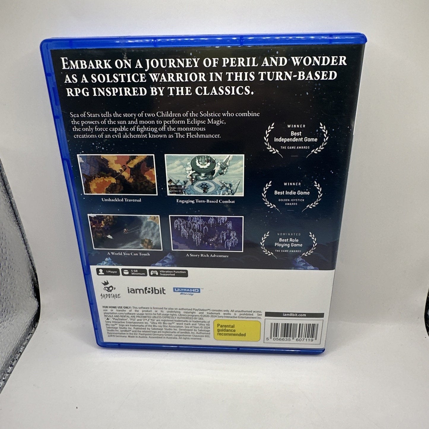 Sea of Stars • PlayStation 5 PS5 Game + Poster (2024) RPG • Complete CIB • AUS