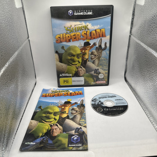 Shrek Super Slam • Nintendo Gamecube Game + Manual (2005) PAL AUS • Complete