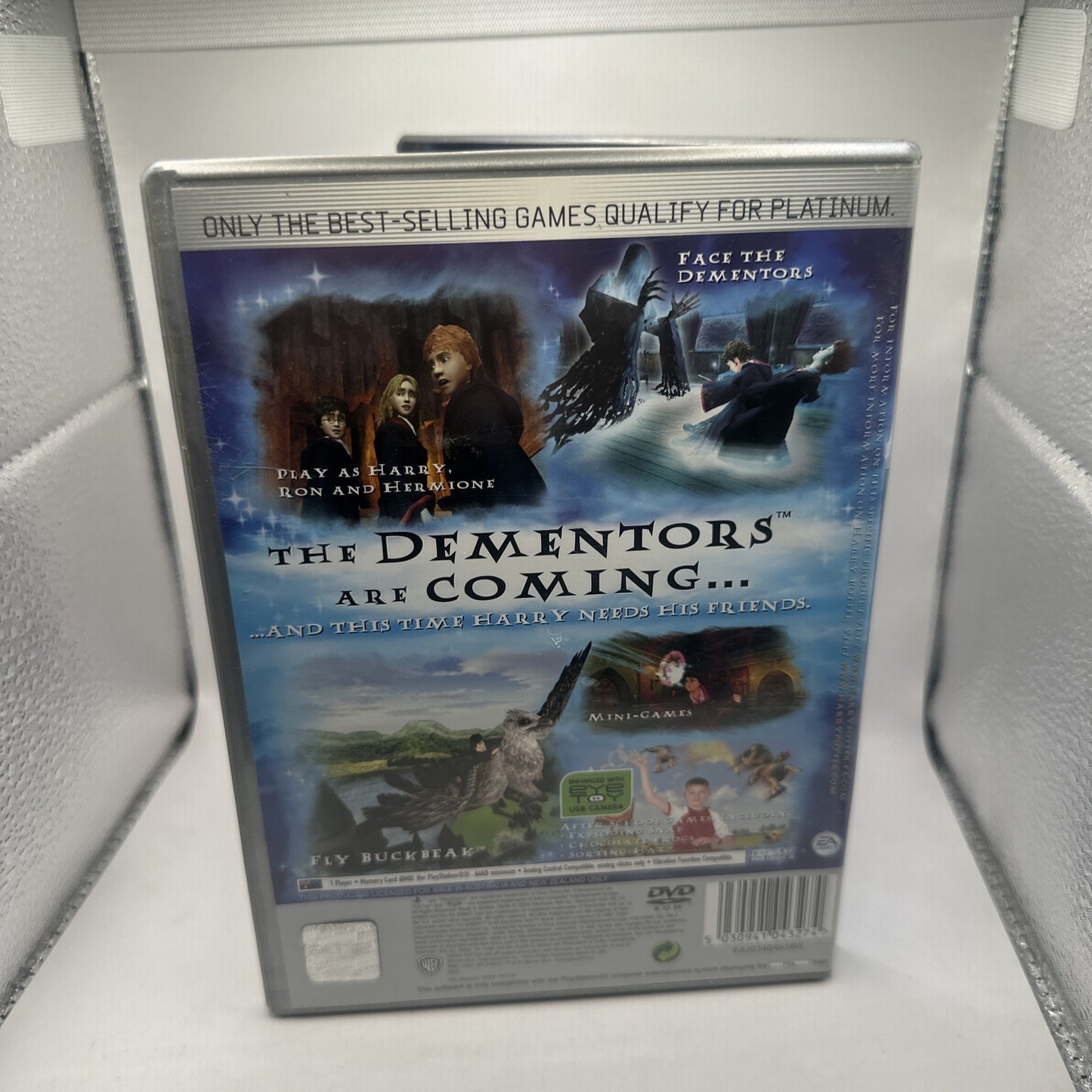 Harry Potter and the Prisoner of Azkaban • Playstation 2 PS2 Game + Manual • PAL