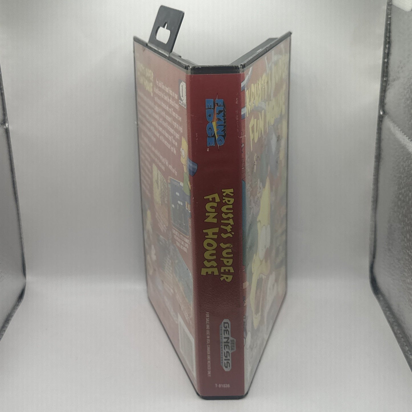 Krusty’s Super Fun House • SEGA Genesis/Mega Drive Game (1992) Acclaim Simpsons