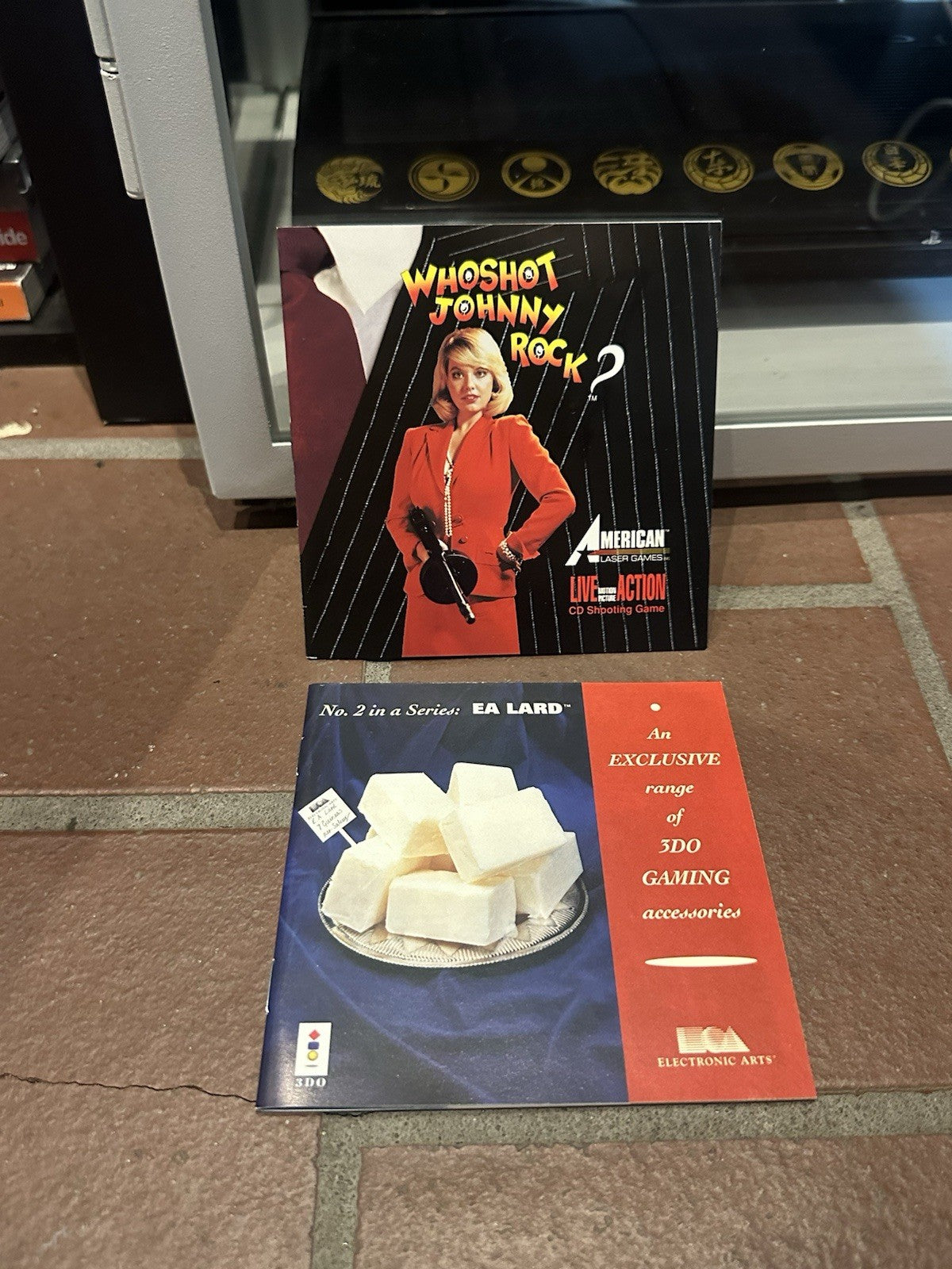 Who Shot Johnny Rock? • Panasonic 3DO Game + Manual CIB Long Box Complete Boxed