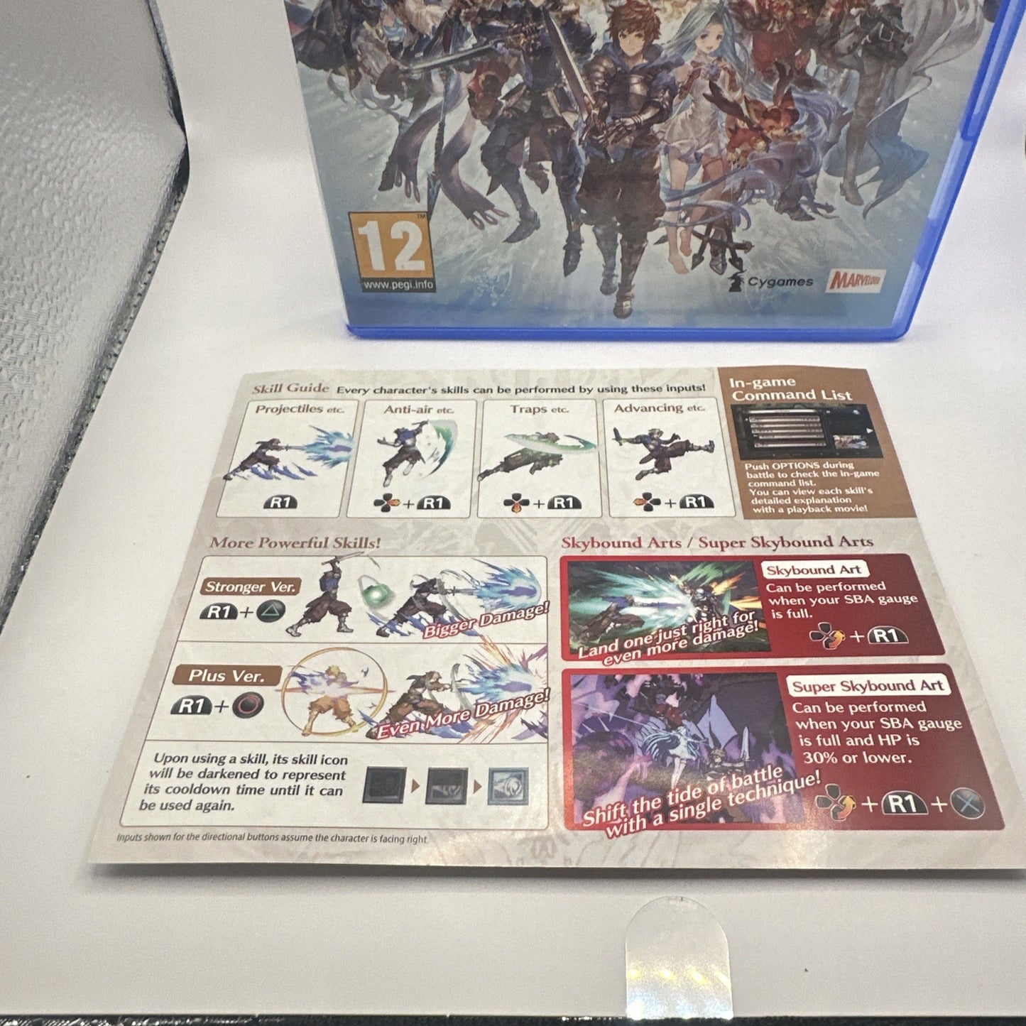 Granblue Fantasy: Versus • Sony PlayStation 4 PS4 (2020) PAL PEGI • Fighting