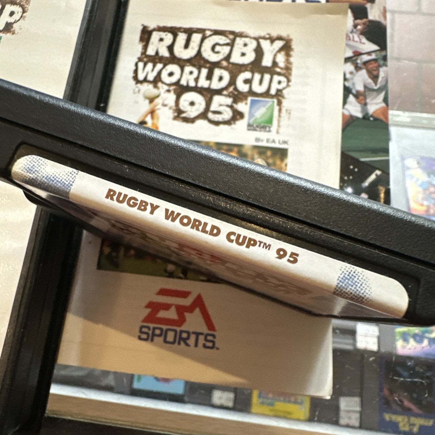 Rugby World Cup 95 • SEGA Genesis / Mega Drive Game + Manual (1995) Complete