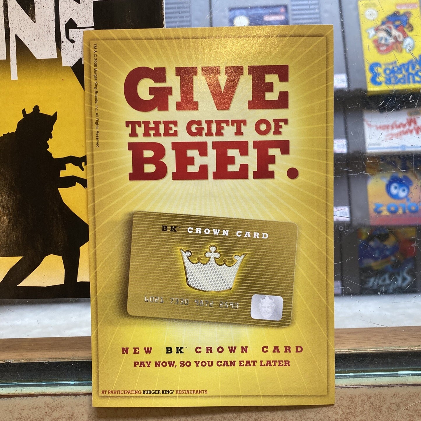 Sneak King • Xbox 360/Xbox Original Game + Manual (2006) Complete • Burger King