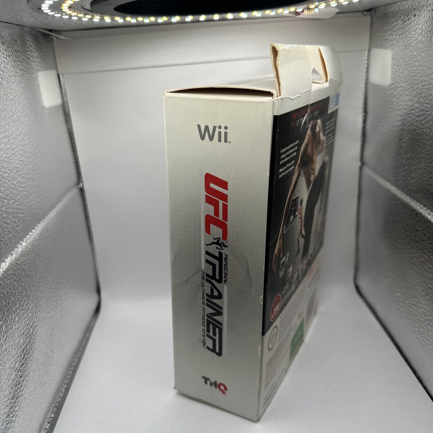 Personal UFC Trainer • Nintendo Wii Game + Leg Strap (2011) AUS PAL Complete CIB