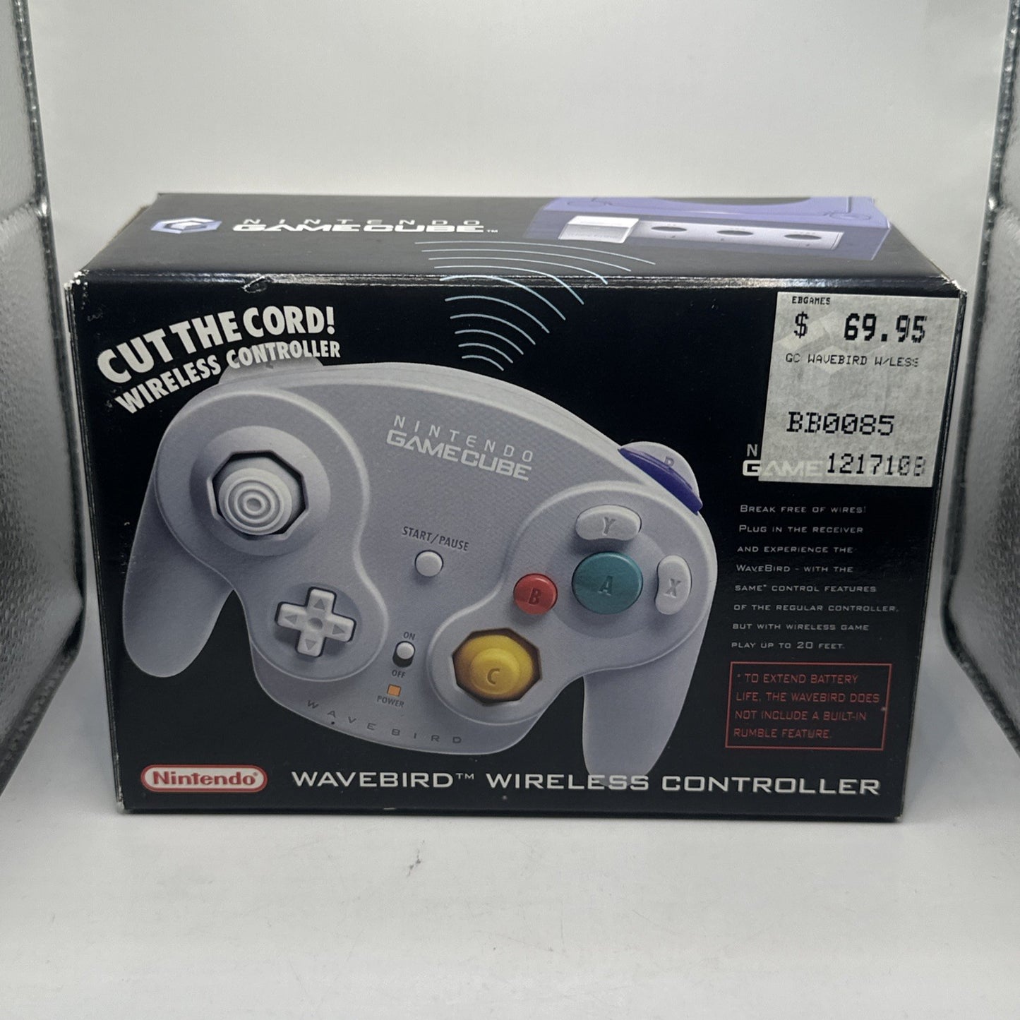 Boxed Wavebird Wireless Controller + Receiver For Nintendo GameCube