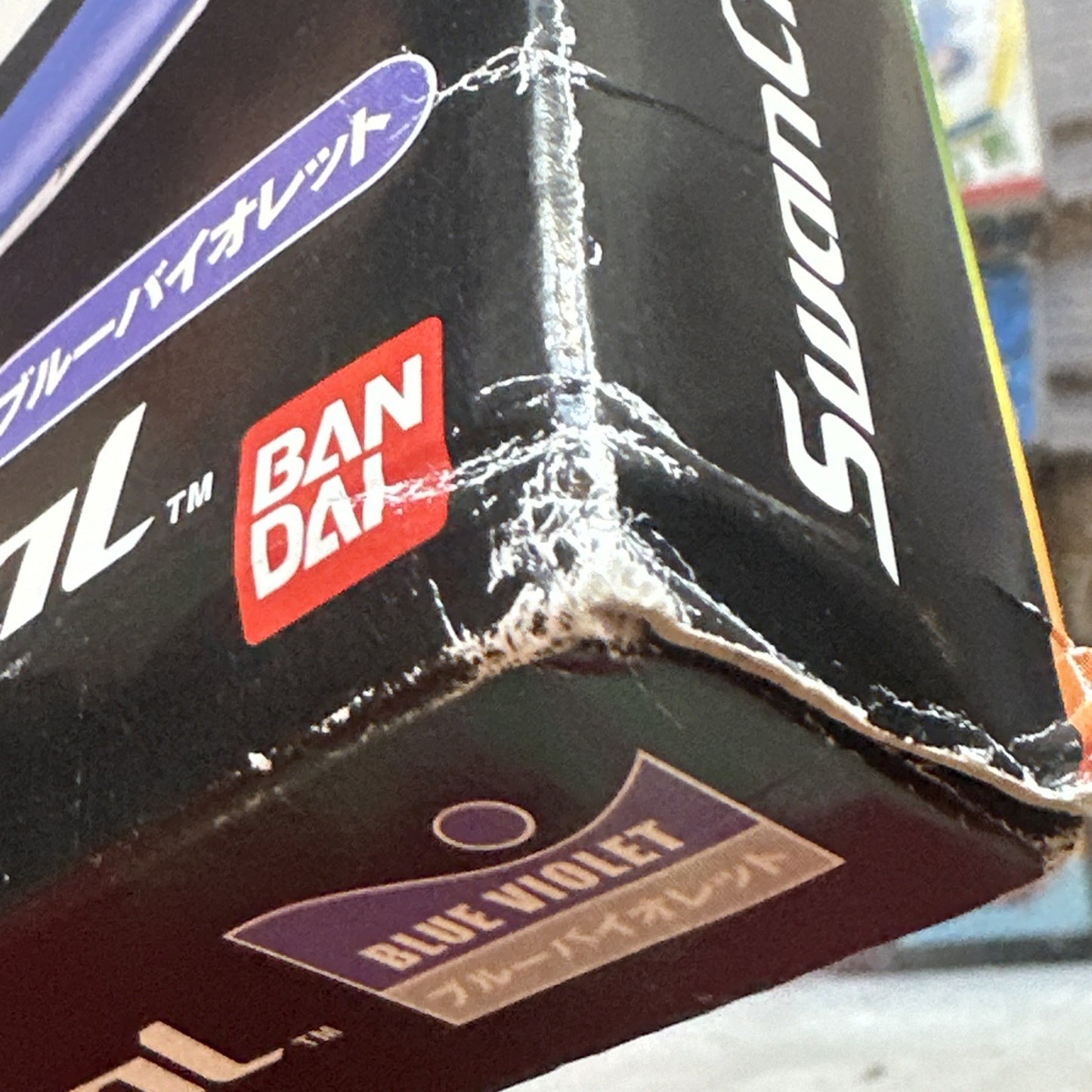 Bandai Wonder Swan Crystal Blue Violet Console Boxed + Manual • SwanCrystal