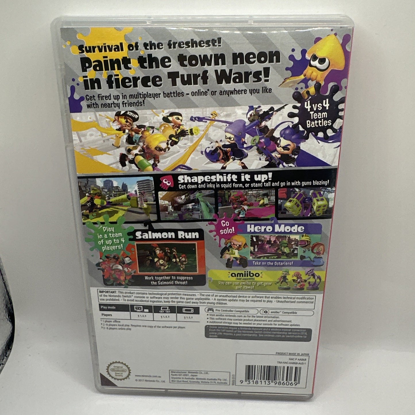 Splatoon 2 • Nintendo Switch Game (2017) AUS • Tested/Working