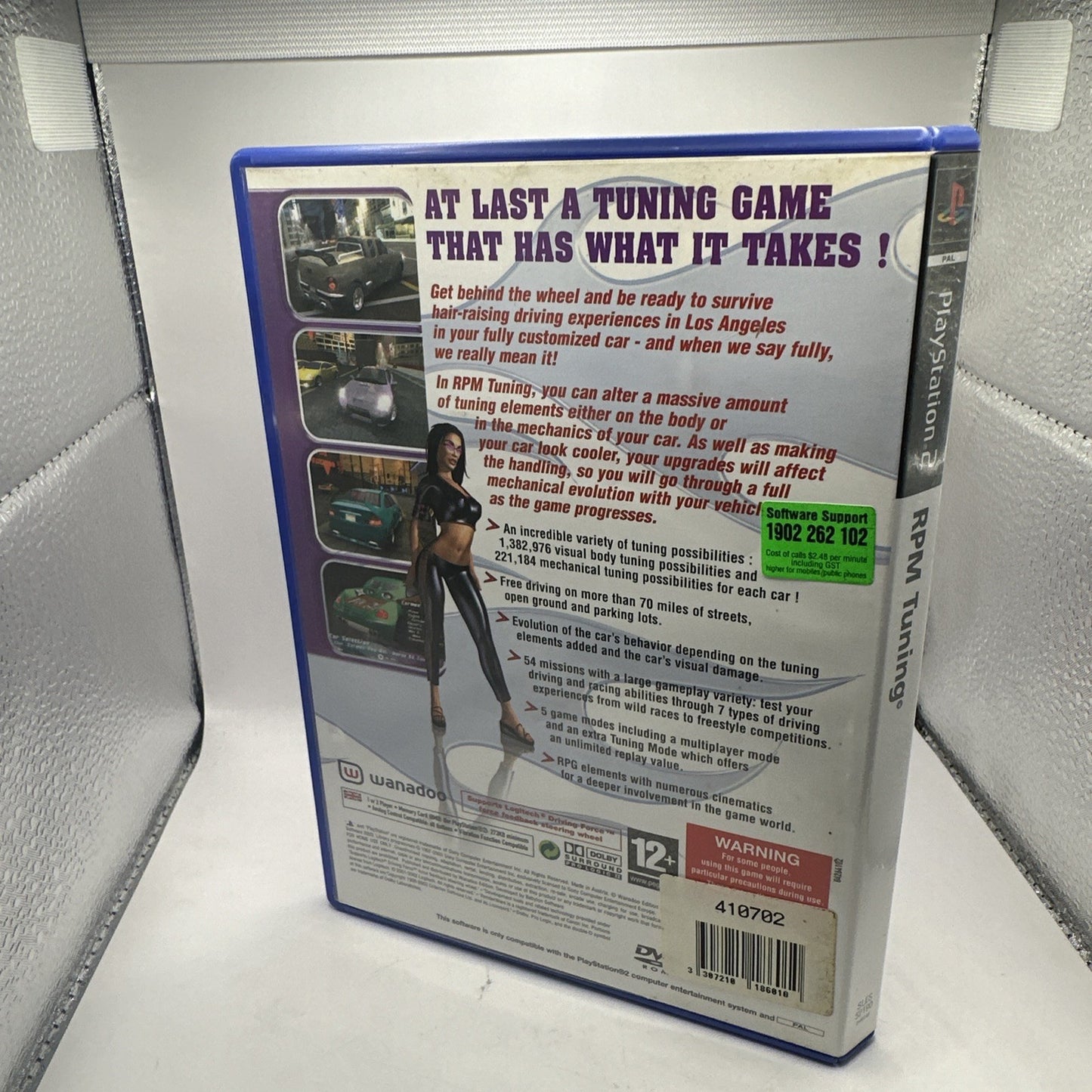 RPM Tuning • PlayStation 2 PS2 Game + Manual (2003) PAL Complete • Car Racing