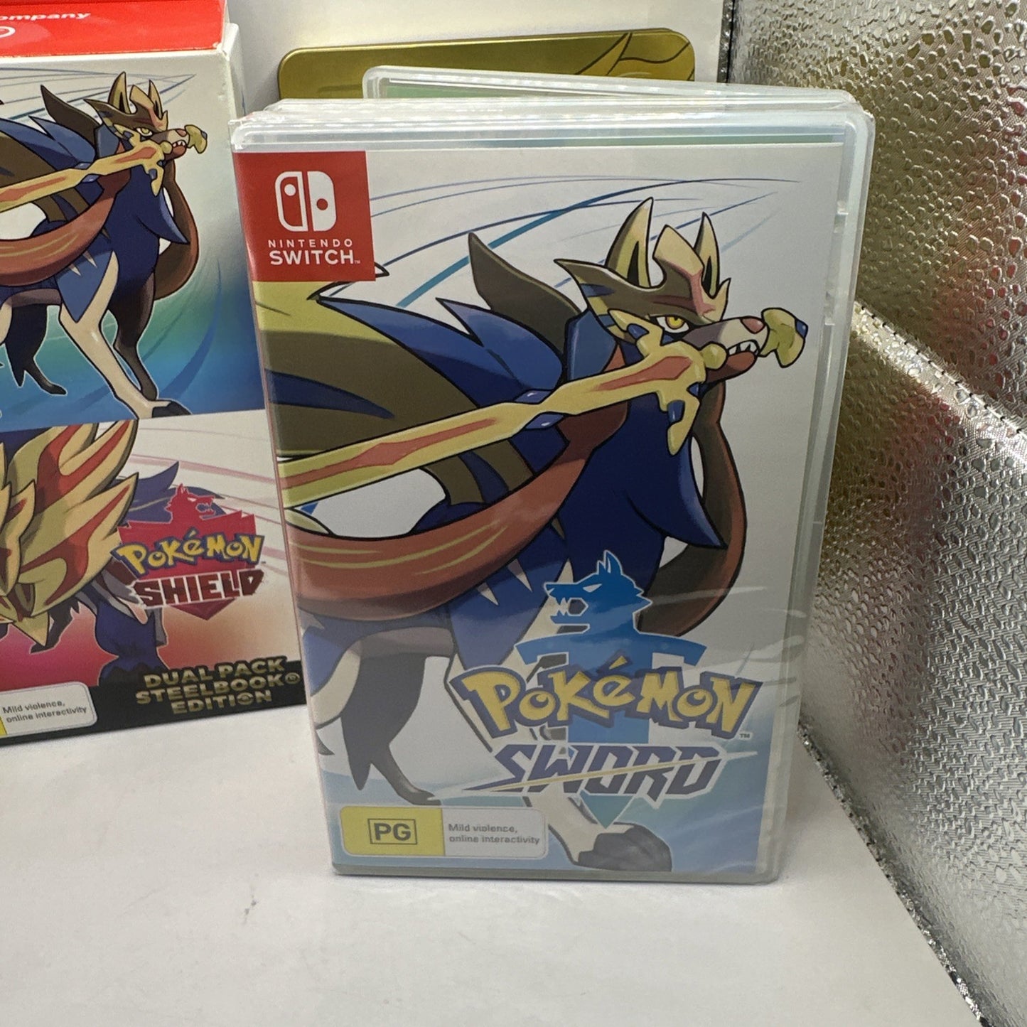Pokémon Sword And Shield Dual Pack Steelbook Edition • Nintendo Switch • AUS