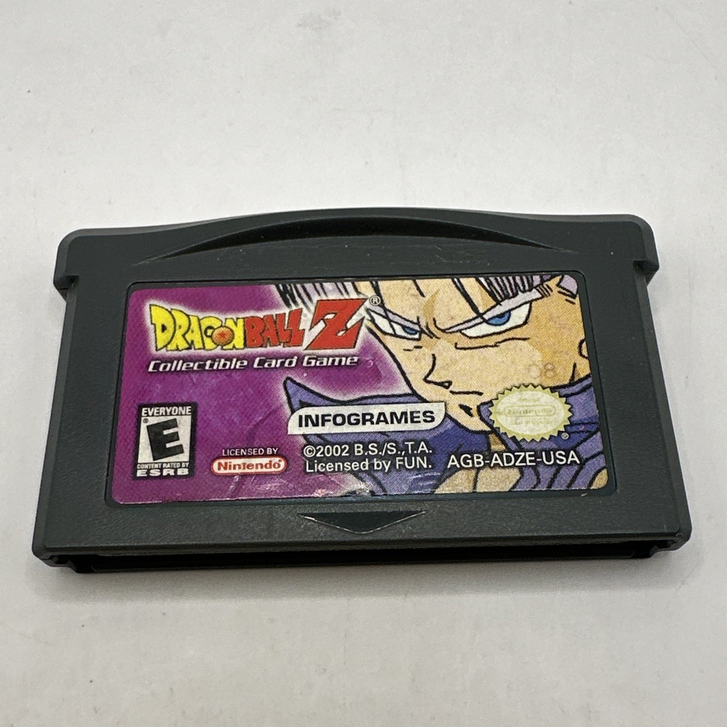 Dragon Ball Z: Collectible Card Game • Gameboy Advance GBA Game (2002) USA