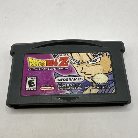 Dragon Ball Z: Collectible Card Game • Gameboy Advance GBA Game (2002) USA