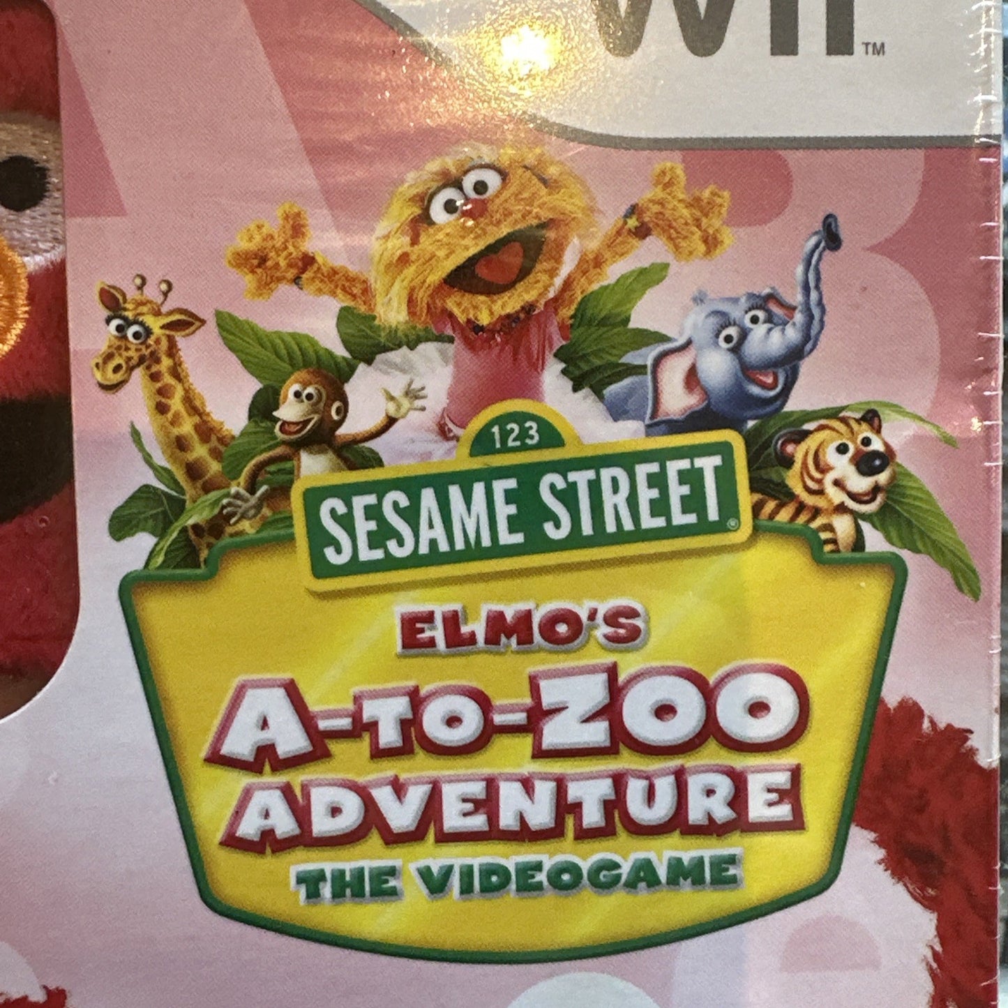 Sesame Street: Elmo’s A-To-Zoo Adventure Nintendo Wii Game (2010) SEALED/NEW PAL