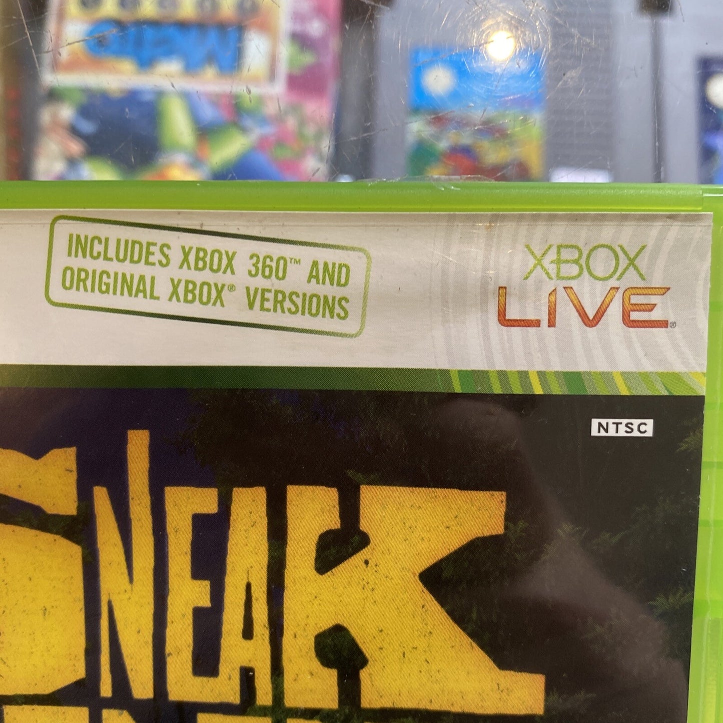 Sneak King • Xbox 360/Xbox Original Game + Manual (2006) Complete • Burger King