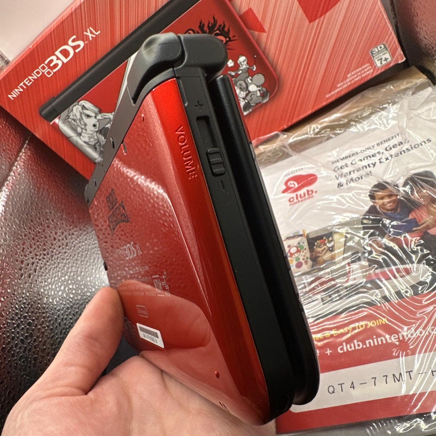 Nintendo 3DS XL Super Smash Bros Edition Red Console Handheld • Boxed • NTSC