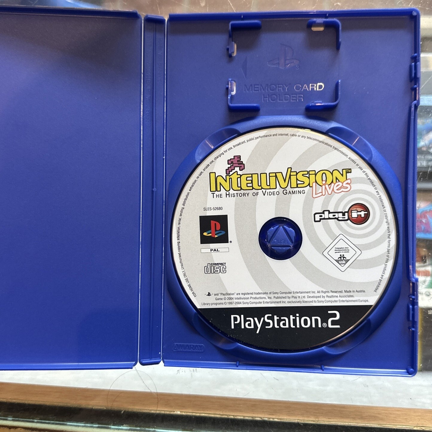 Intellivision Lives: History Of Video Gaming • PS2 Playstation 2 Game (2004) PAL