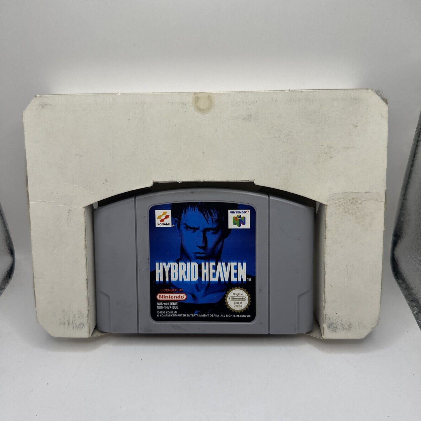 Hybrid Heaven • Nintendo 64 N64 Game + Box & Manual (1999) PAL • Boxed Compelte
