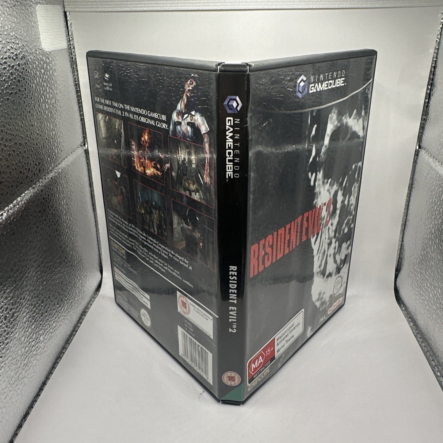 Resident Evil 2 • Nintendo GameCube Game + Manual (2003) PAL • Complete CIB