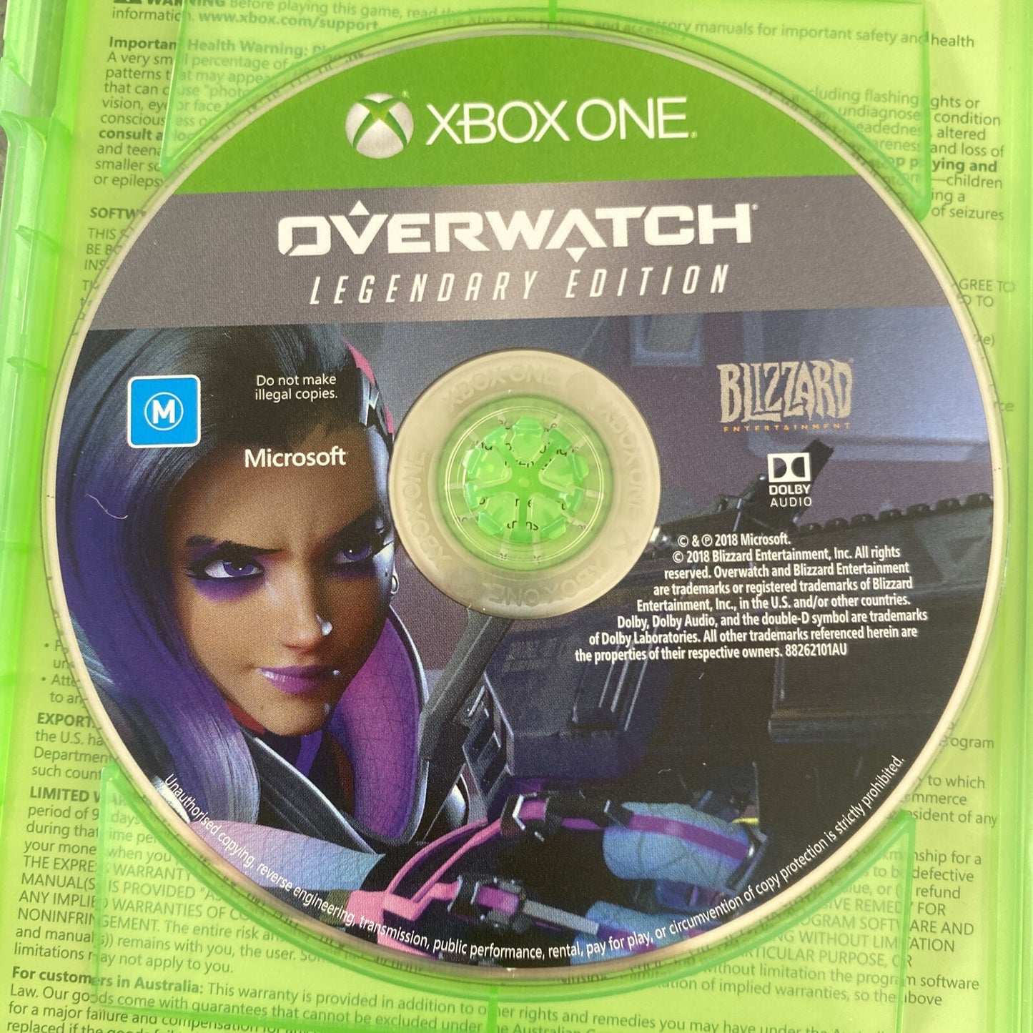 Overwatch Legendary Edition Xbox One Game *FREE SHIPPING* Shooter Xbox Games PAL