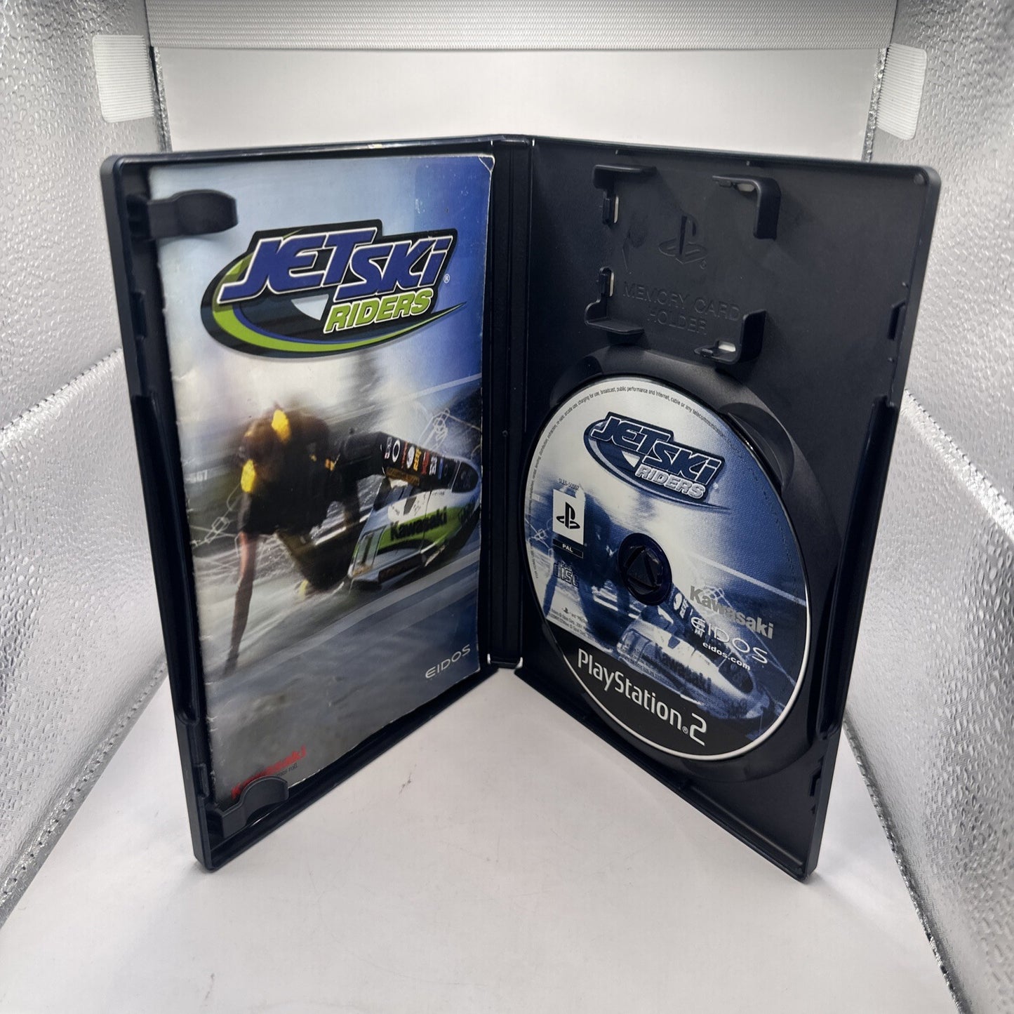 Jet Ski Riders • Playstation 2 PS2 Game + Manual (2001) PAL • Kawasaki Eidos CIB