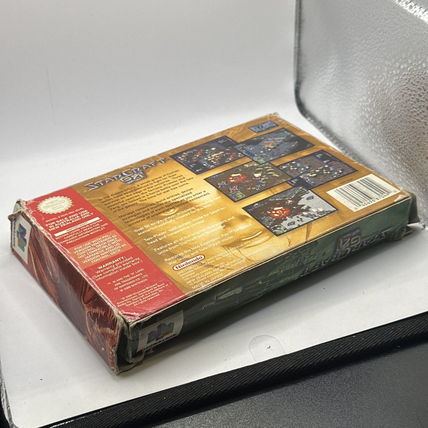 StarCraft 64 • Nintendo 64 N64 Game + Manual (2000) Boxed Complete + Box AUS PAL