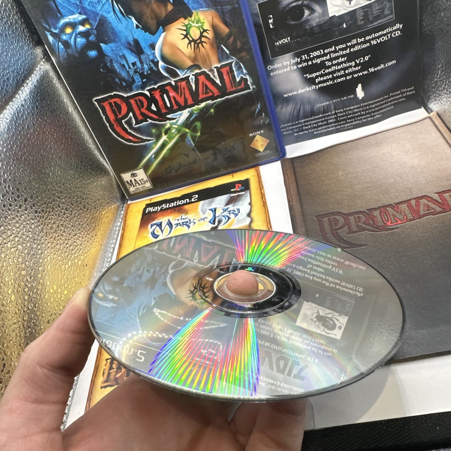 Primal • Sony PlayStation 2 PS2 Game + Manual (2002) PAL • Complete CIB