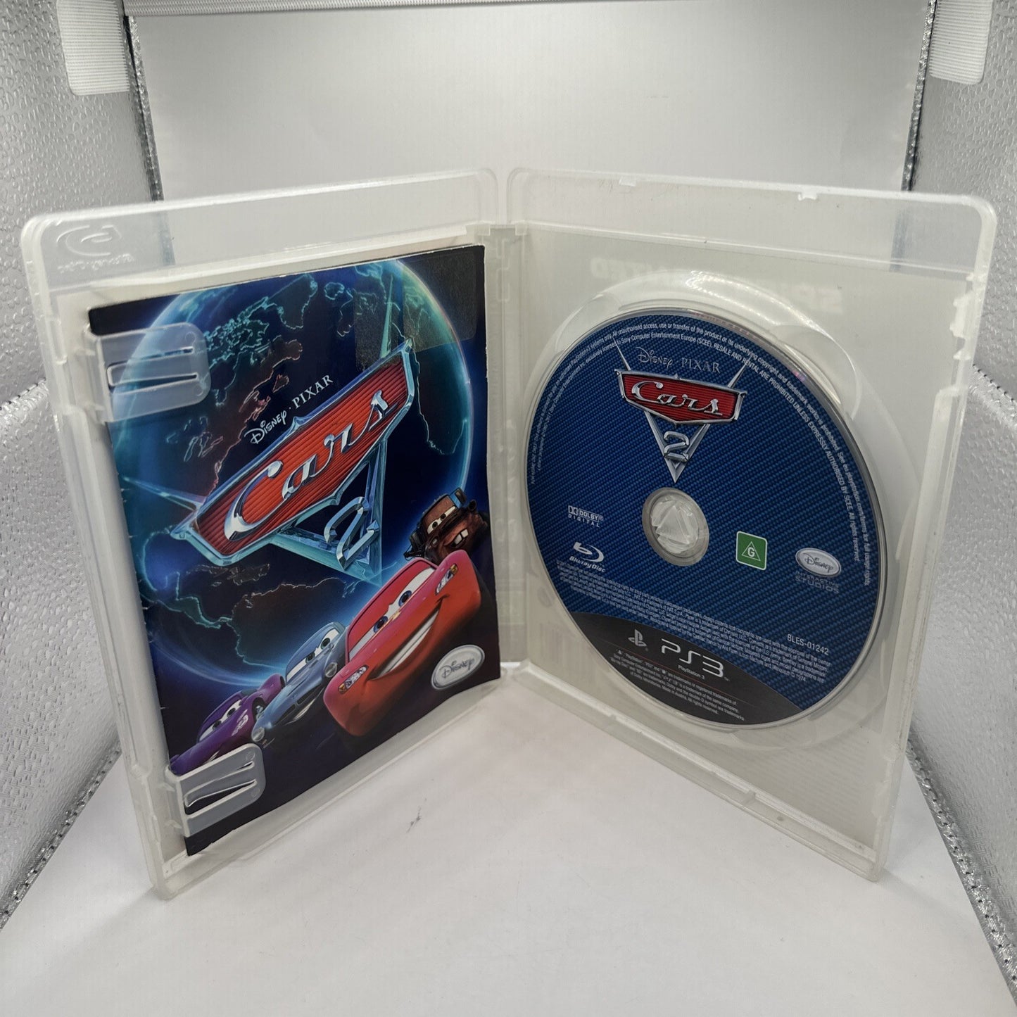 Disney Pixar Cars 2 • PlayStation 3 PS3 Game + Manual (2011) Complete • AUS