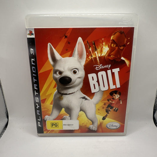 Disney Bolt • PlayStation 3 PS3 Game (2008) AUS • Kids/Family Games
