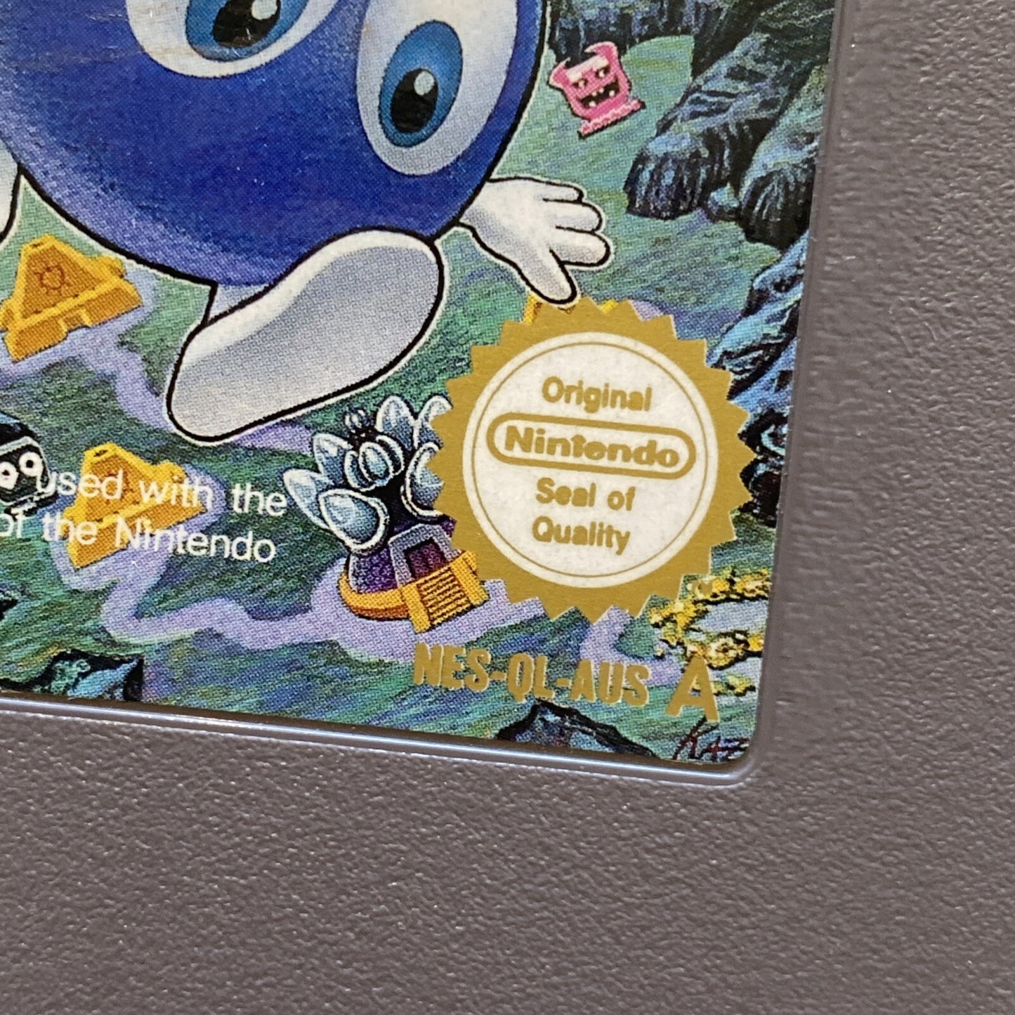 Adventures Of Lolo 3 Nintendo NES Game PAL (1990) HAL Laboratory • Cart Only