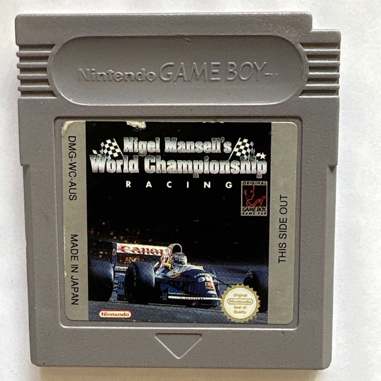 Nigel Mansell’s World Championship Racing • Nintendo Gameboy Game Cartridge Only