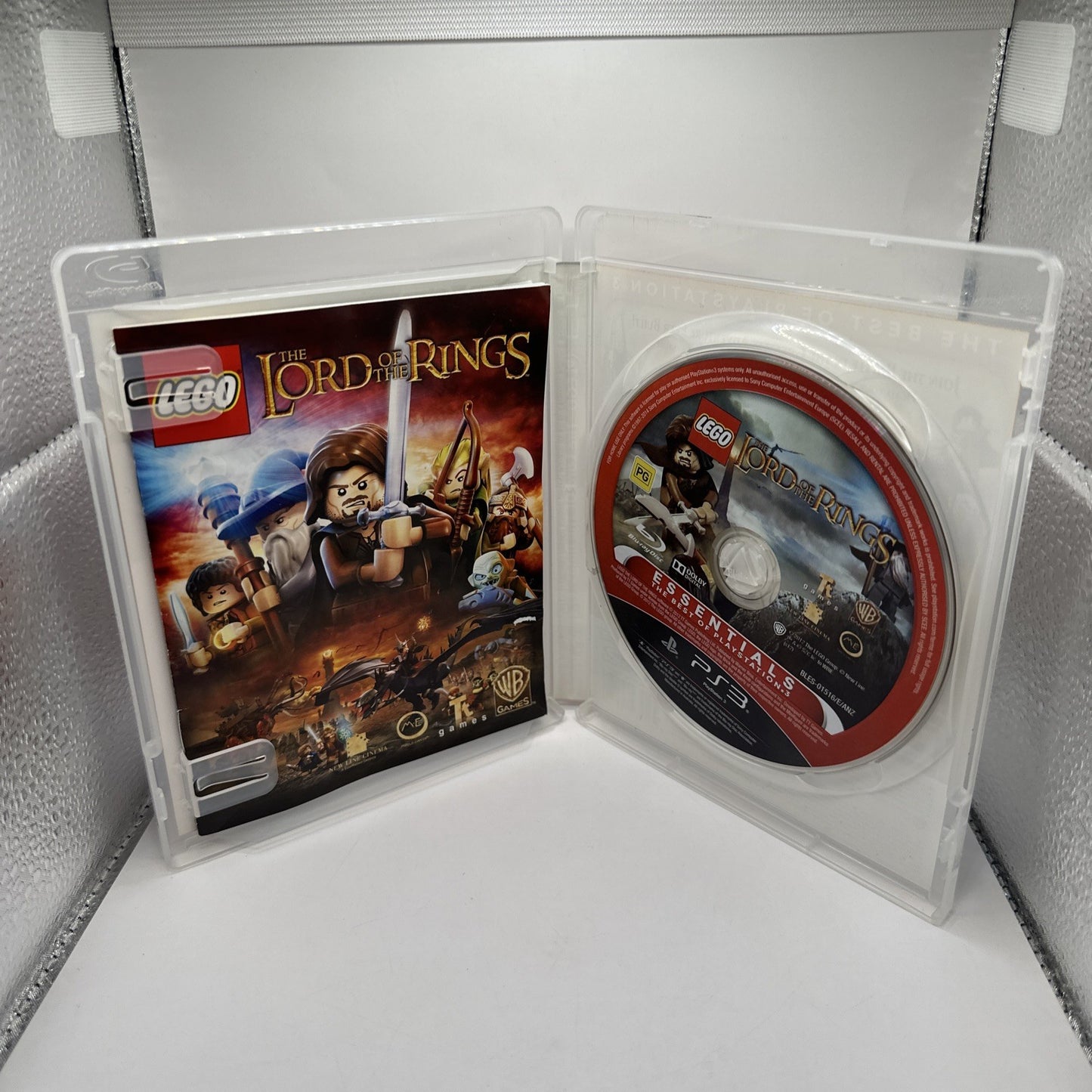 LEGO Lord of the Rings • PlayStation 3 PS3 Game + Manual (2012) AUS Complete CIB