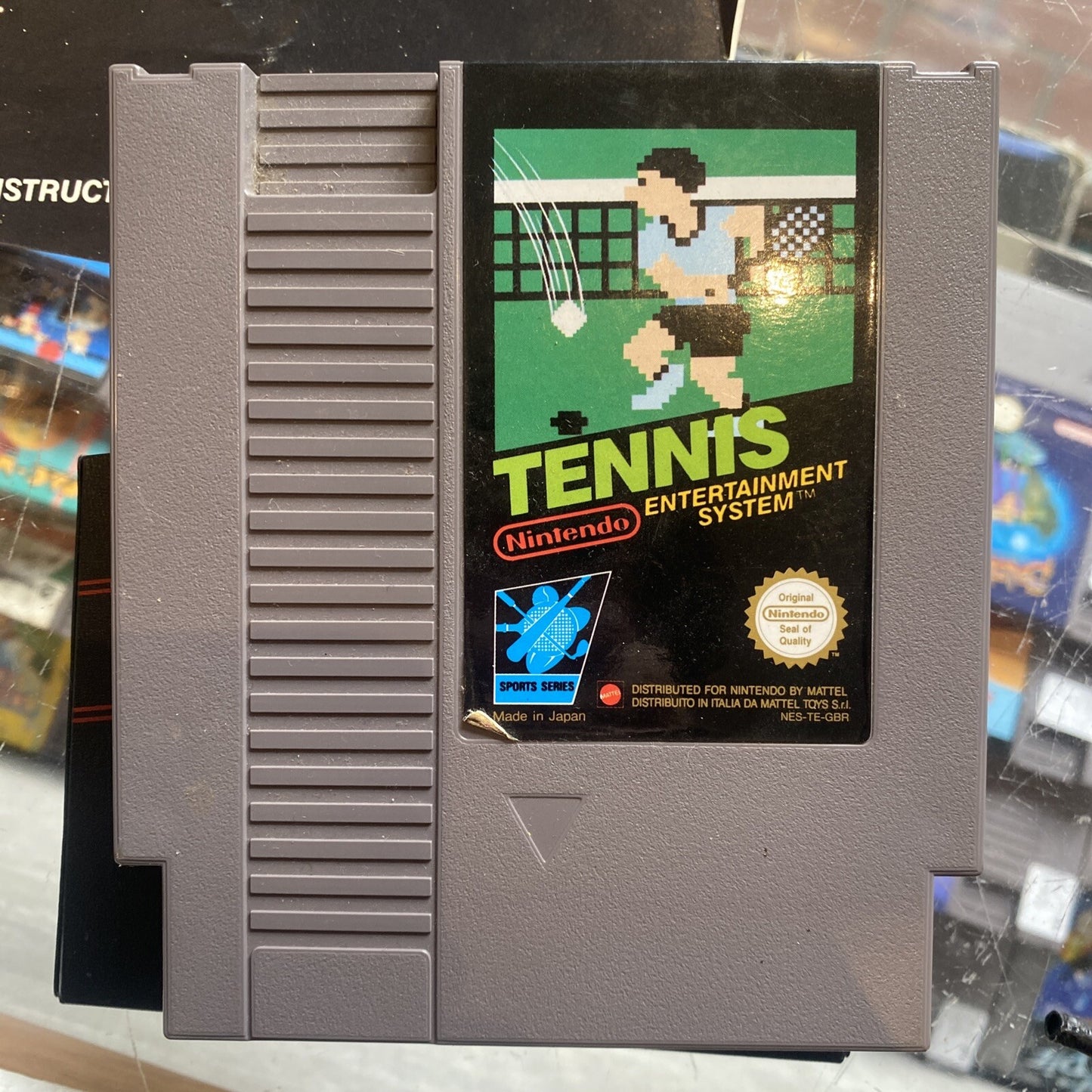 Tennis Nintendo Entertainment System NES Game • PAL Boxed Complete • Black Box