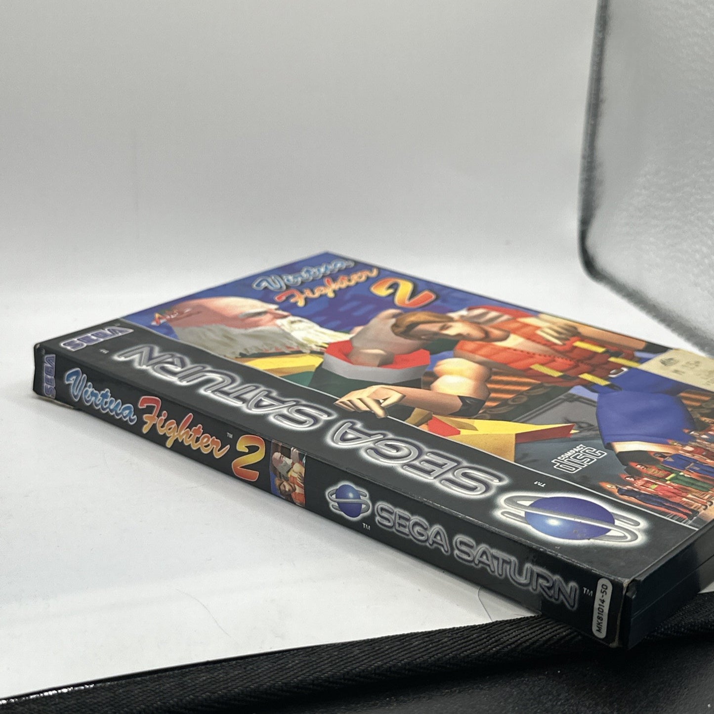Virtua Fighter 2 • Sega Saturn Game + Manual PAL (1995) Complete CIB • Fighting