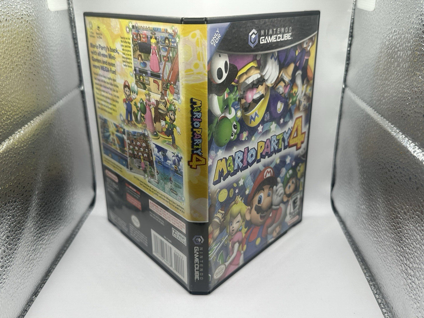 Mario Party 4 • Nintendo GameCube Game + Manual (2002) NTSC • Complete • Tested