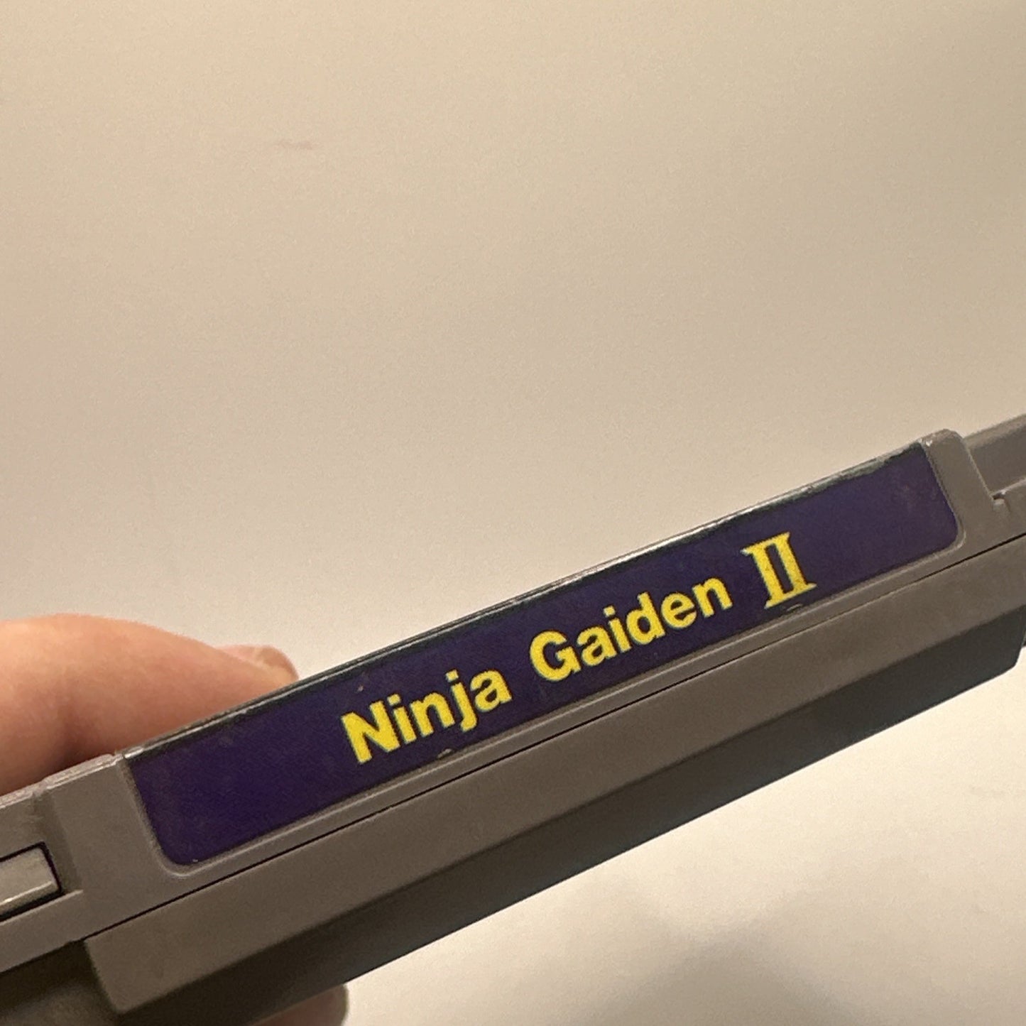 Ninja Gaiden II: The Dark Sword of Chaos • Nintendo NES Game (1990) NTSC USA • 2