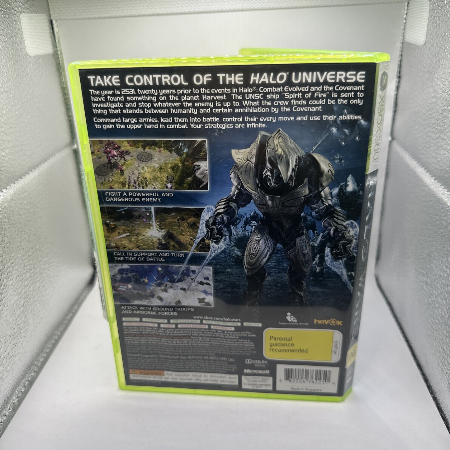 Halo Wars • Xbox 360 Game + Manual (2009) PAL AUS • Complete CIB