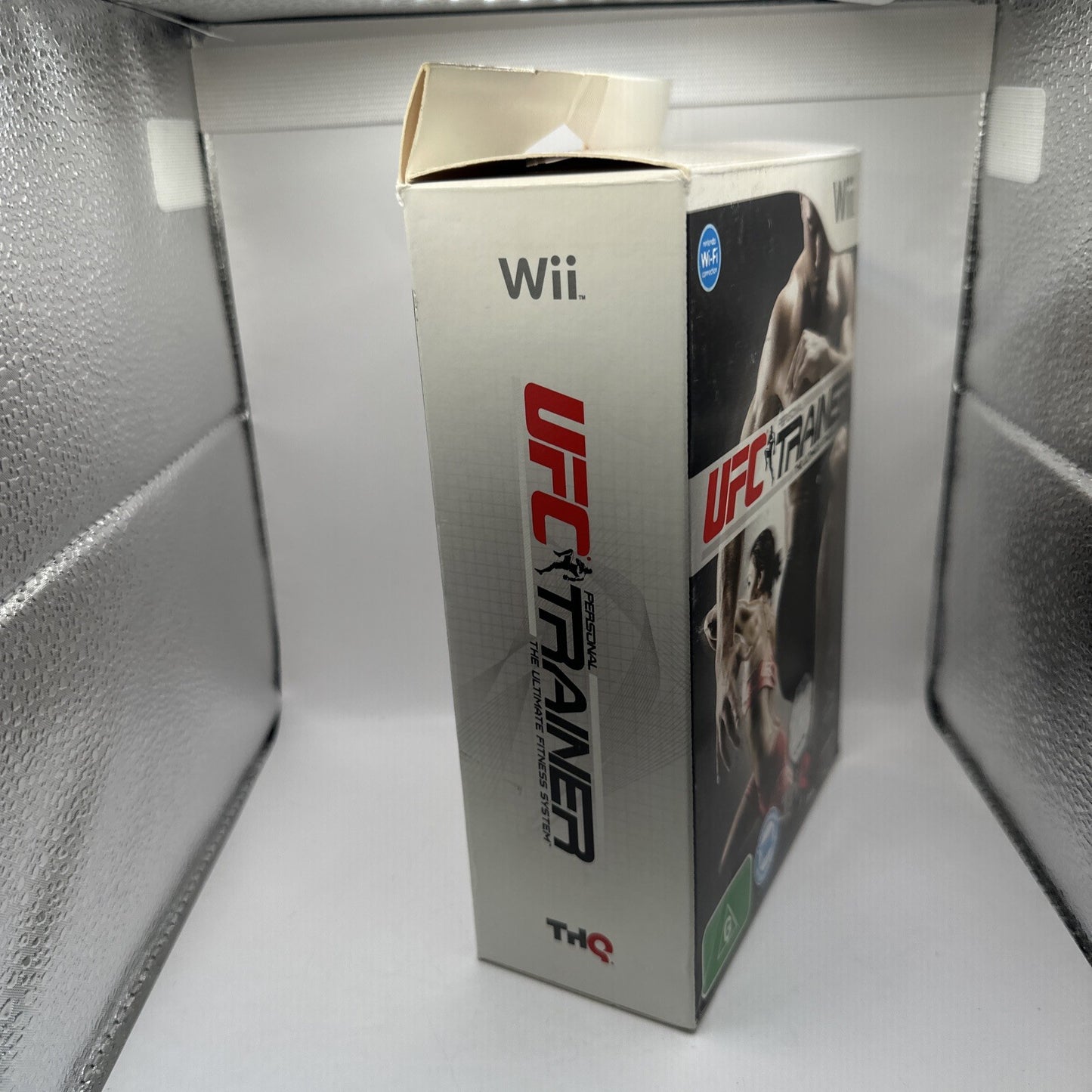 Personal UFC Trainer • Nintendo Wii Game + Leg Strap (2011) AUS PAL Complete CIB