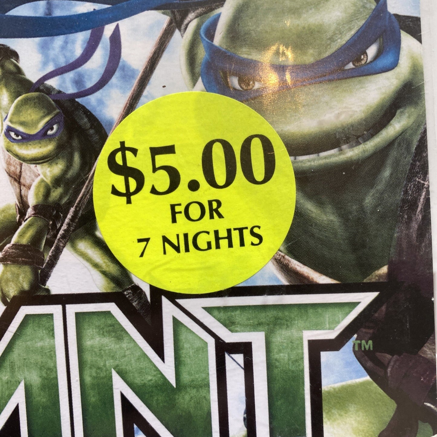 Teenage Mutant Ninja Turtles TMNT Nintendo Wii (2007) AU PAL Tested! • Ex-Rental