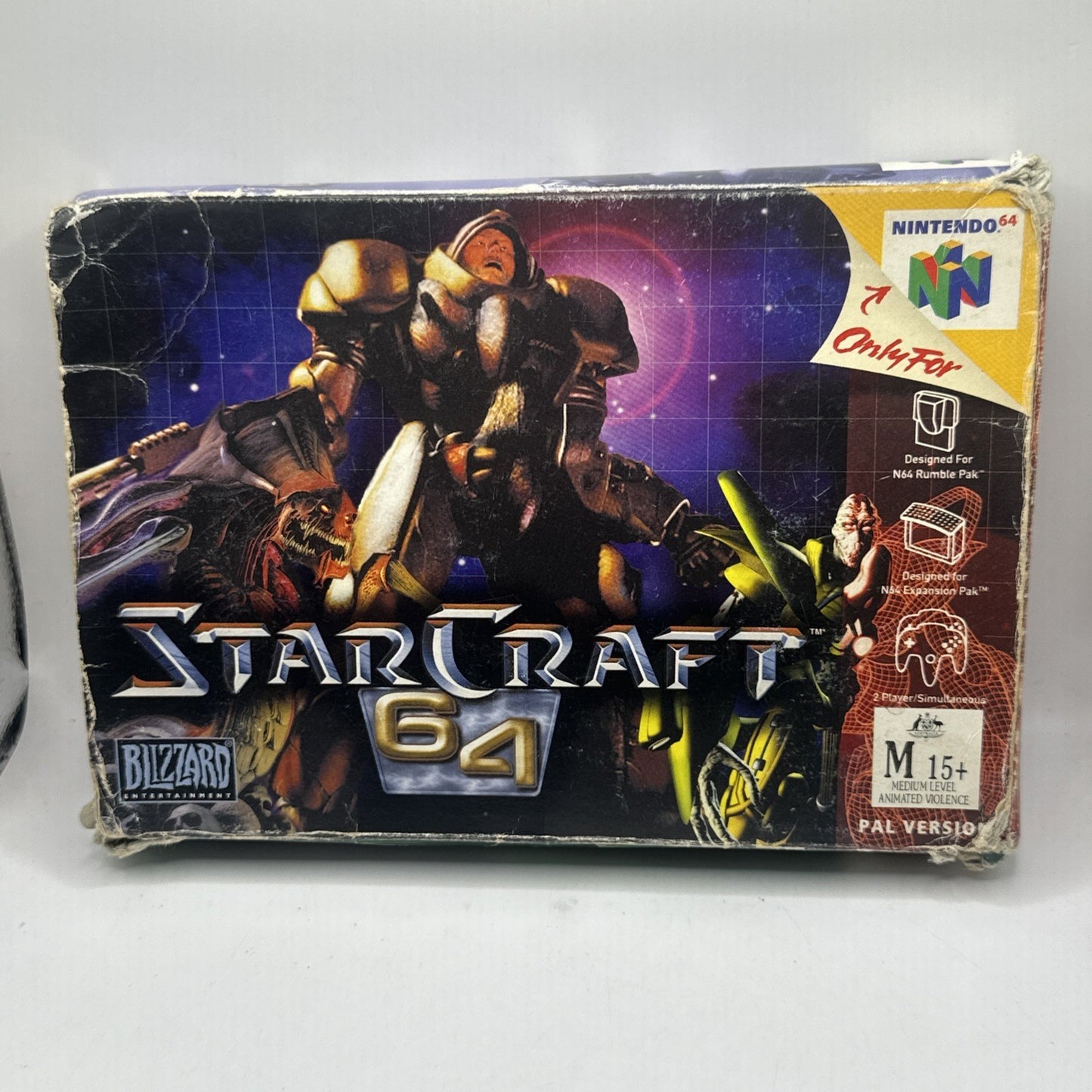 StarCraft 64 • Nintendo 64 N64 Game + Manual (2000) Boxed Complete + Box AUS PAL
