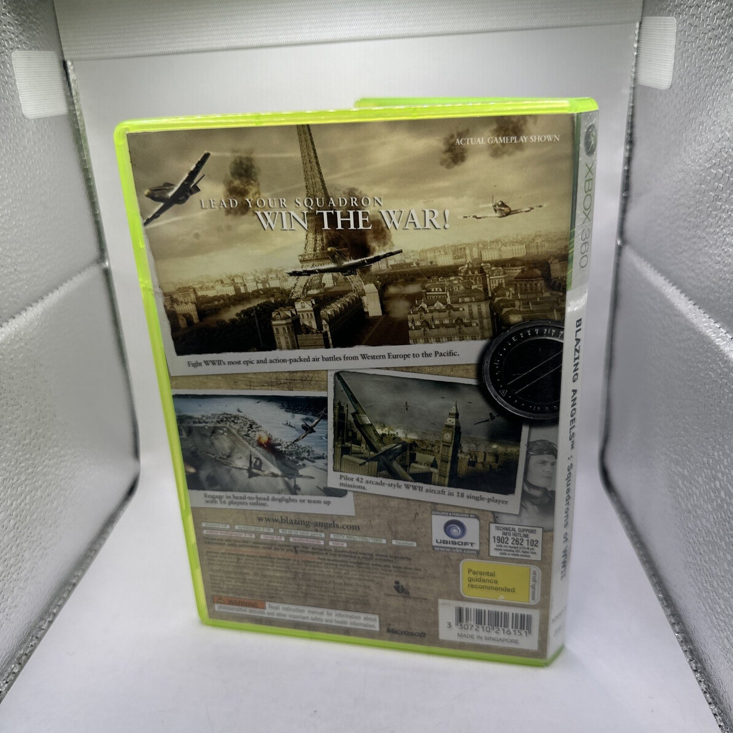 Blazing Angels: Squadrons Of WWII • Xbox 360 + Manual (2006) PAL AUS • Complete