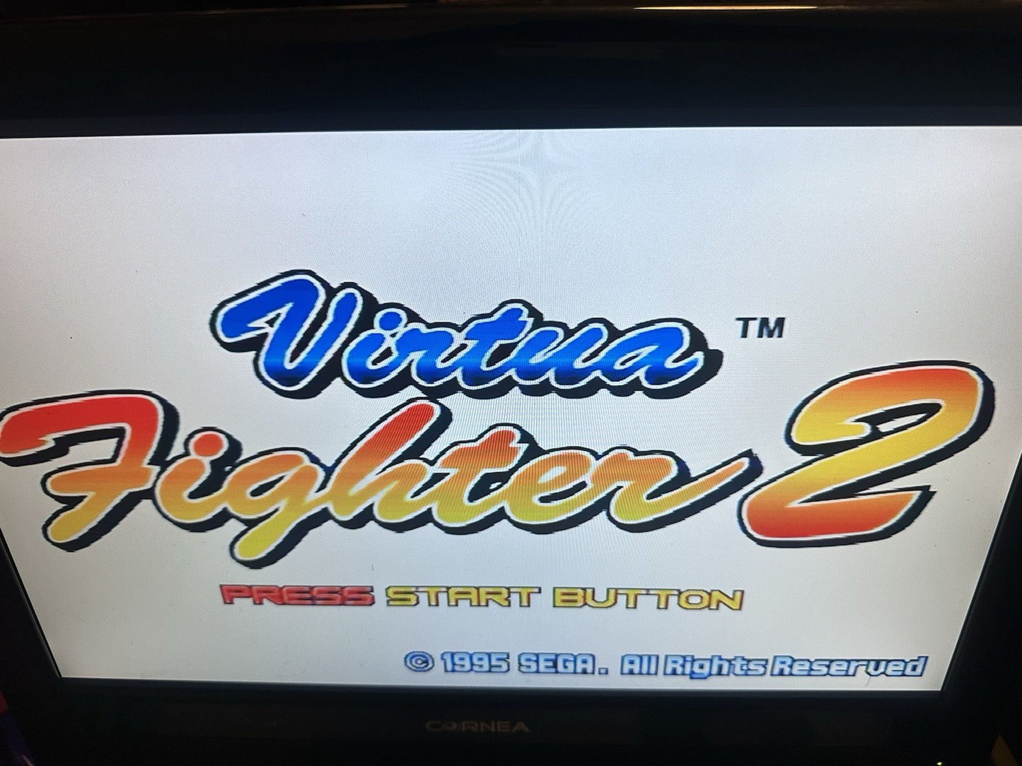 Virtua Fighter 2 • Sega Saturn Game + Manual PAL (1995) Complete CIB • Fighting