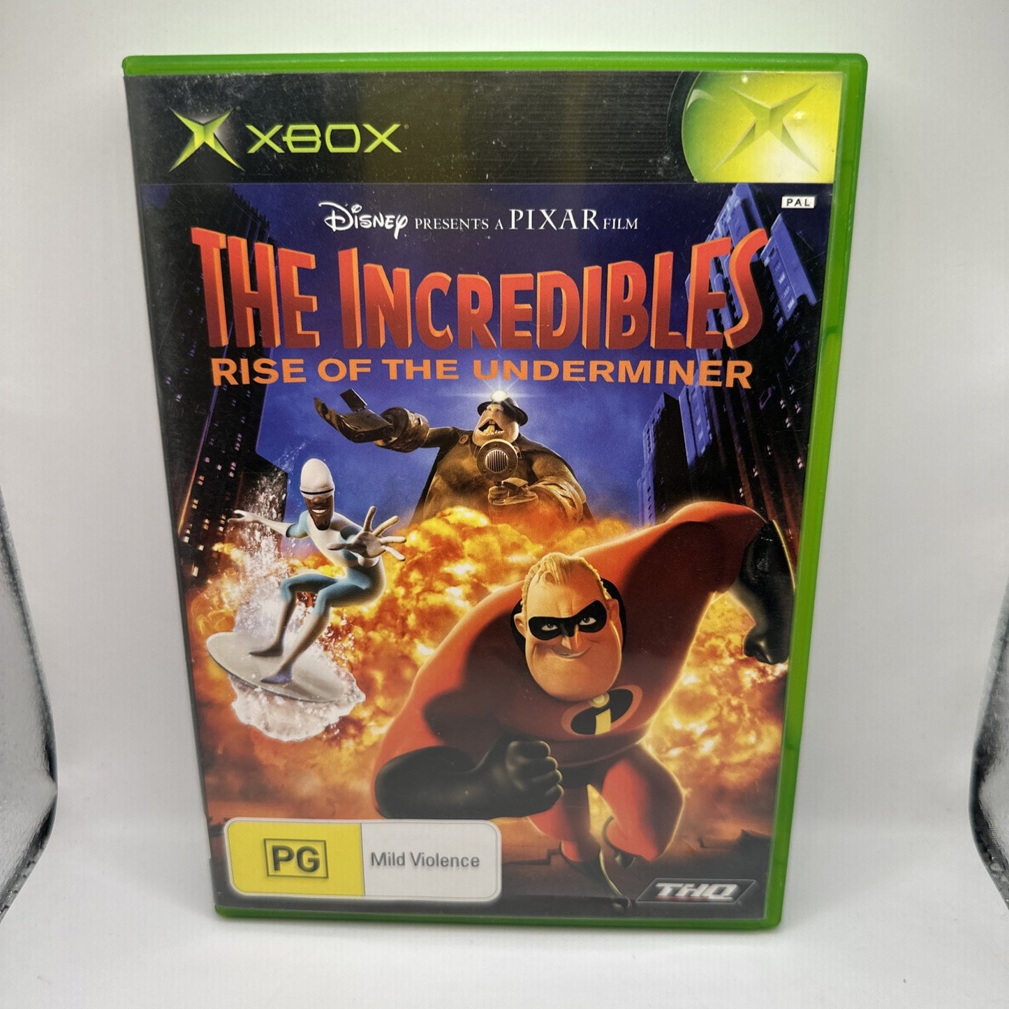 The Incredibles Rise Of The Underminer • Xbox Original Game (2004) PAL AUS • THQ