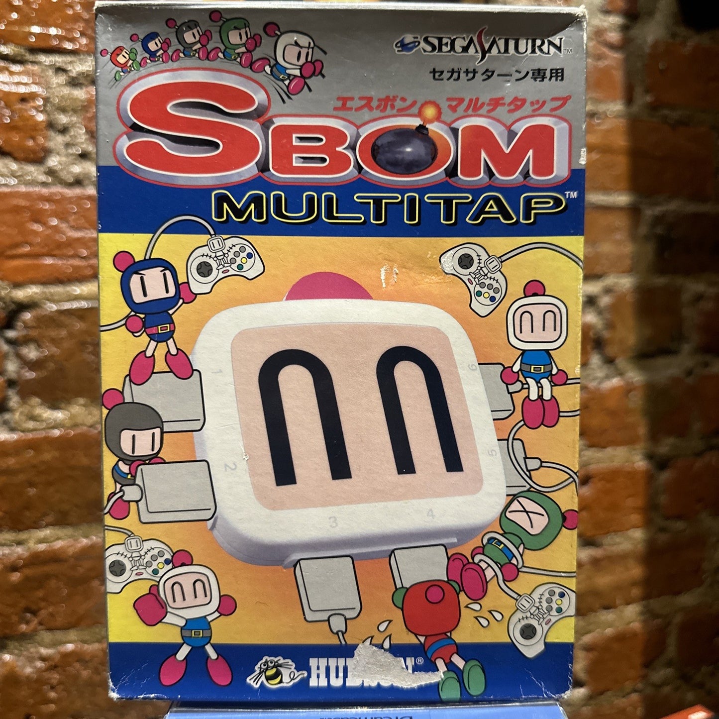 Sega Saturn Sbom Multi Tap For 6 Players HC-736 Hudson Bomberman Boxed Multitap