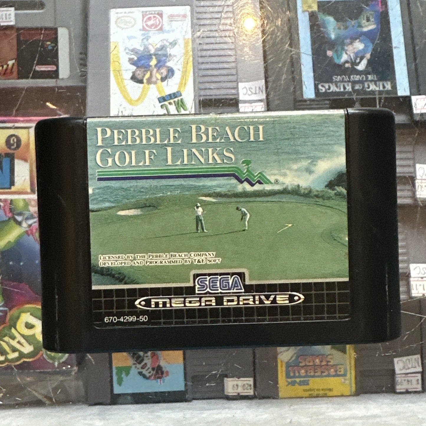 Pebble Beach Golf Links • SEGA Mega Drive Game (1994) Boxed