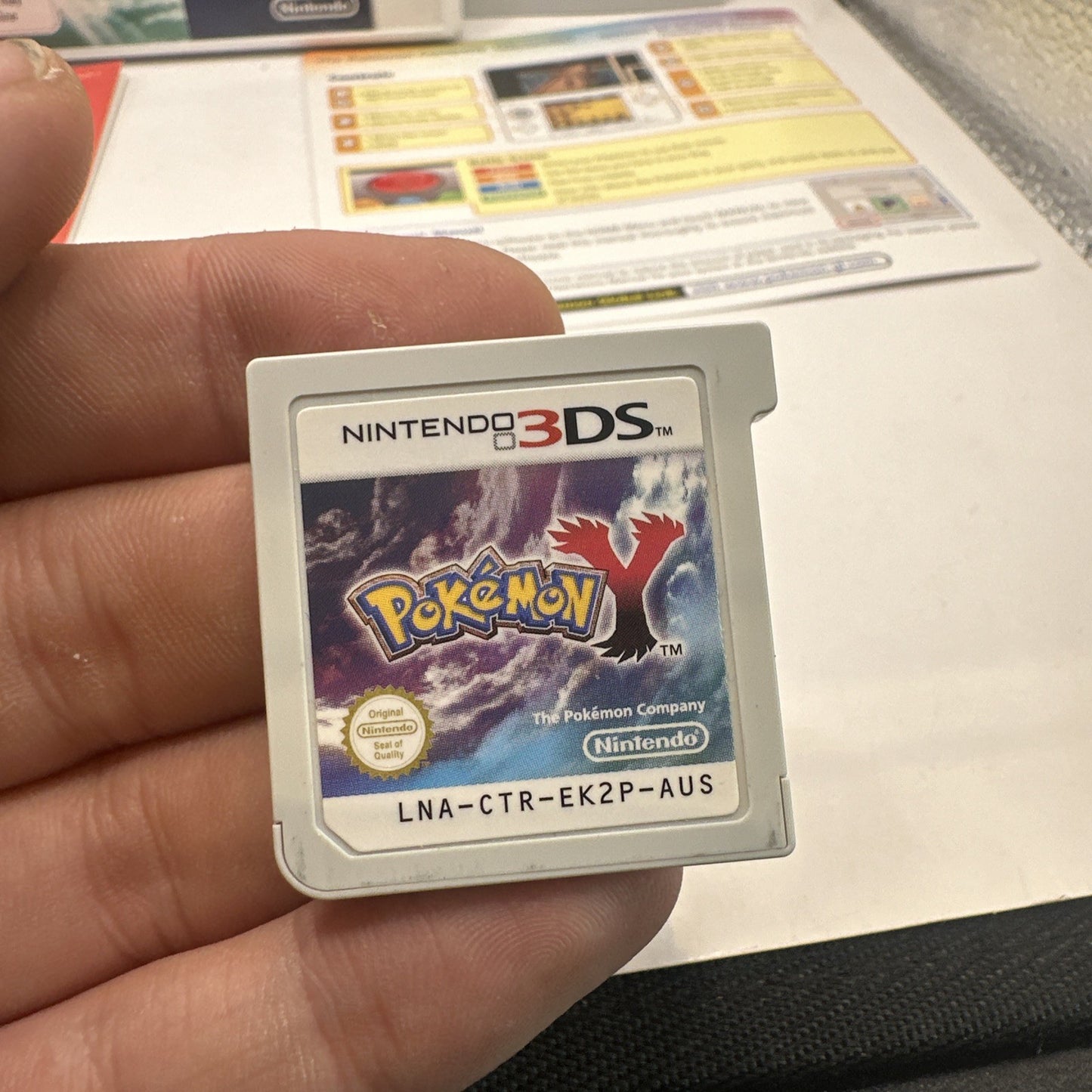 Pokémon Y • Nintendo 3DS Game (2013) PAL AUS • Complete CIB • Tested