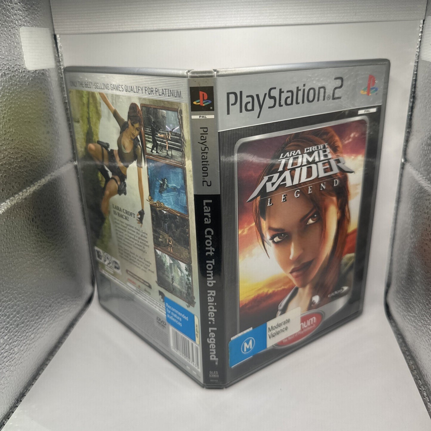 Lara Croft Tomb Raider Legend • PlayStation 2 PS2 Game + Manual (2006) Complete